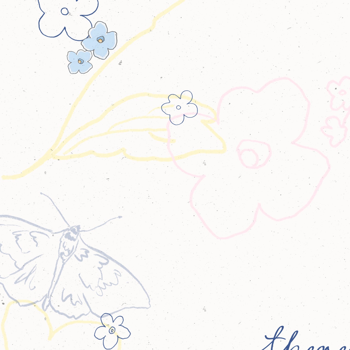 Daisy Blue - The Quirky Blooms