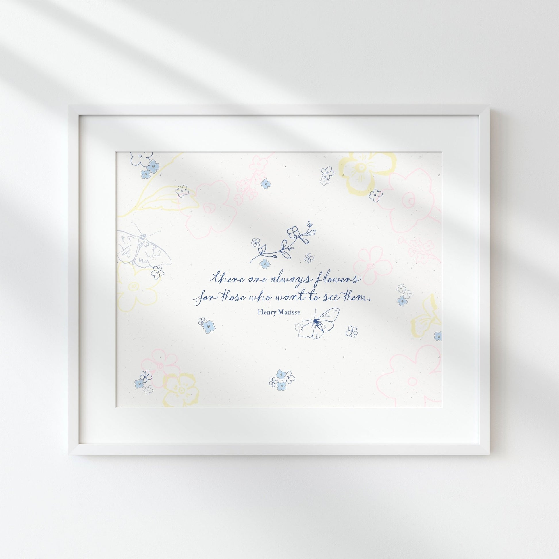 Daisy Blue - The Quirky Blooms