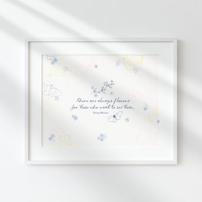 Daisy Blue - The Quirky Blooms