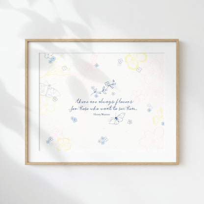 Daisy Blue - The Quirky Blooms