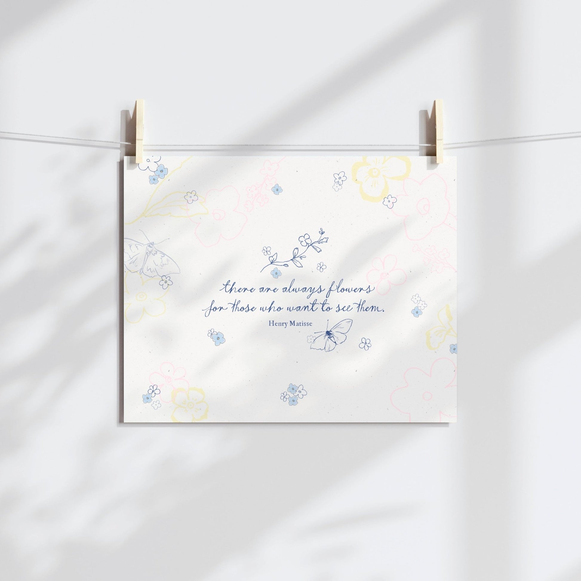 Daisy Blue - The Quirky Blooms