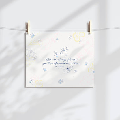 Daisy Blue - The Quirky Blooms