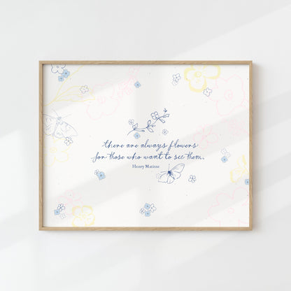 Daisy Blue - The Quirky Blooms